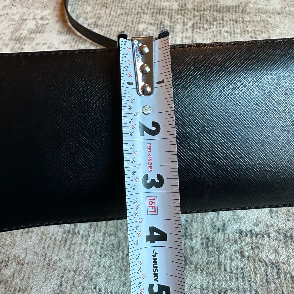 Kate Spade Payton Dome Crossbody, Black Saffiano Leather - Picture 14 of 14